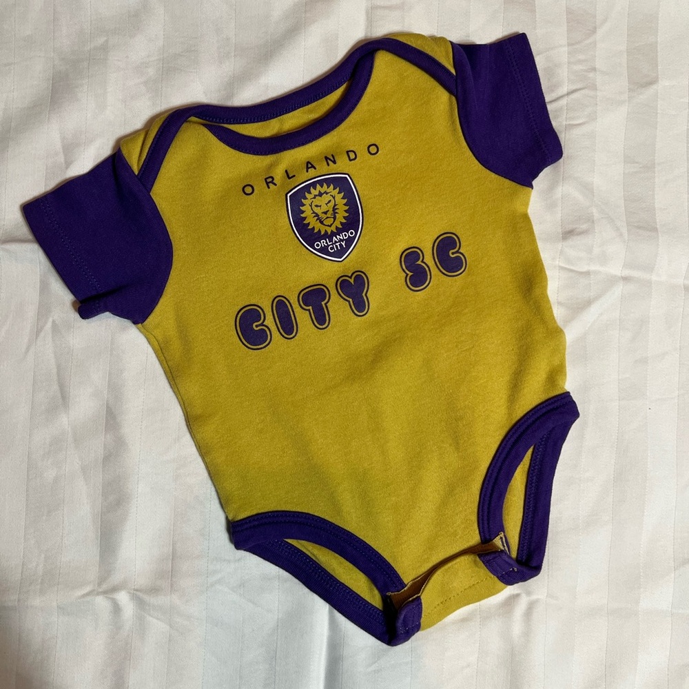 Orlando City Soccer Club Baby Onesie